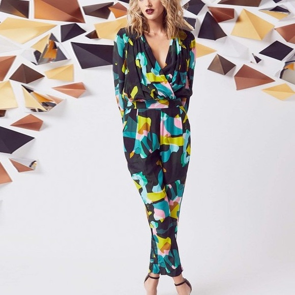 🇮🇹 Chloe Oliver - 'Picasso' Masterpiece Jumpsuit - Picture 4 of 9